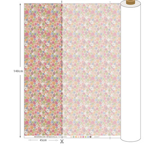 Delantal de Cama Estampado en Algodón y Lino - Image 6