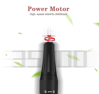 Torno Eléctrico Profesional 35000 RPM para Uñas Acrílicas - Image 19