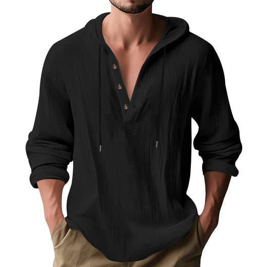 Sudadera Hoodie Suelta Casual para Hombre - Image 6