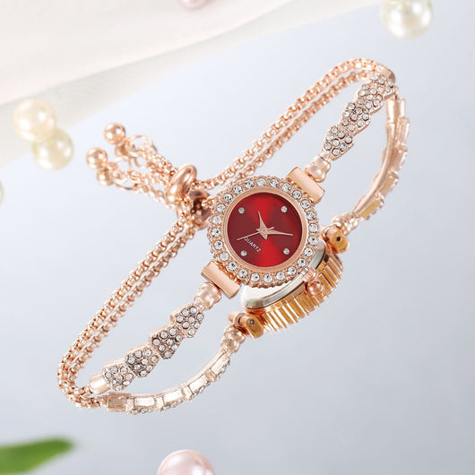 Reloj de Lujo para Mujer Dorado con Correa Fina - Elegancia Atemporal - Image 4