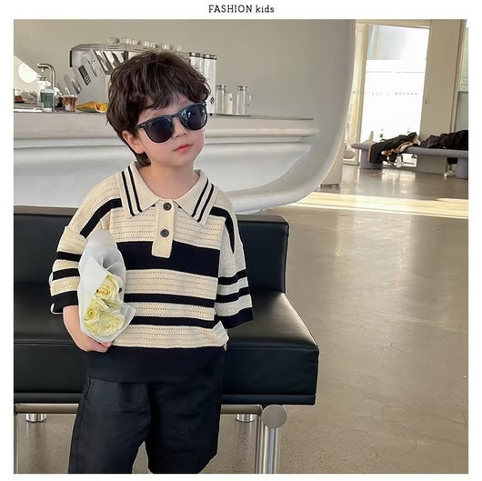 Polo Manga Corta para Niños - Cómodo y Fresco para el Verano - Image 4