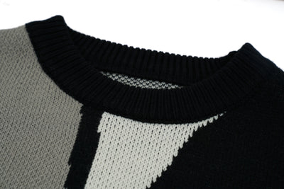 Suéter Holgado Cuello Redondo Tejido para Hombre y Mujer - Image 11