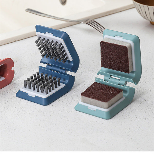 Cepillo Limpiador de Platos Plegable en Forma de U