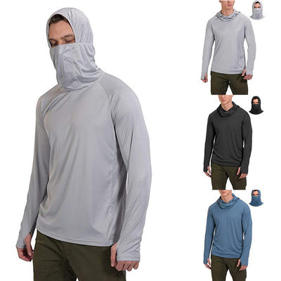 Camiseta Ligera de Protección Solar para Hombre - Transpirable y Fresca - Image 11