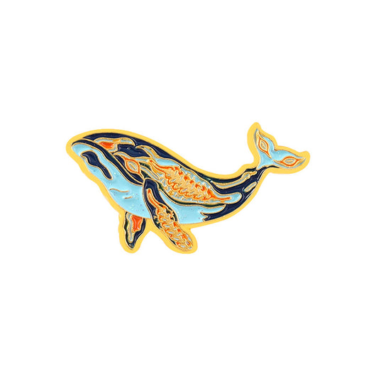Broche de Ballena Kawaii - Insignia de Aleación Infantil - Image 6