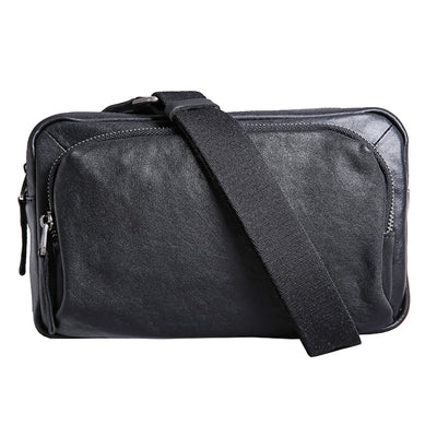 Bolsa de Cuero para Hombre con Gran Capacidad y Múltiples Compartimentos - Image 5
