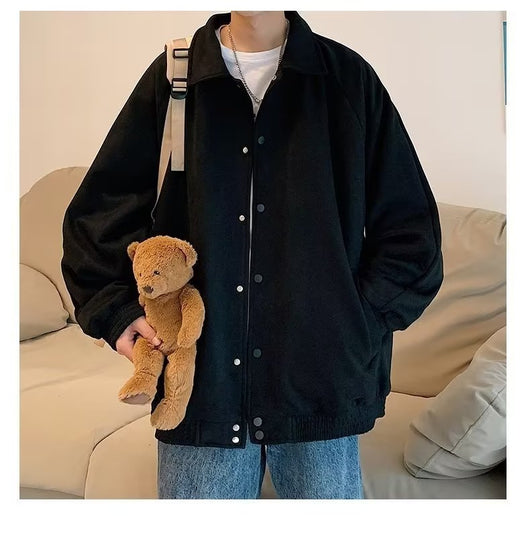 Chaqueta Suelta con Bordados para Hombre - Image 10