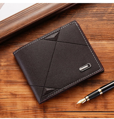 Billetera Delgada para Hombre con Múltiples Compartimentos - Cuero Suave Plegable - Image 21