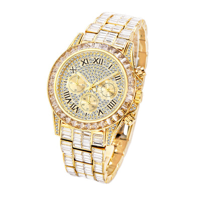 Reloj de Cuarzo Diamante Arcoíris Tres Ojos - Image 12