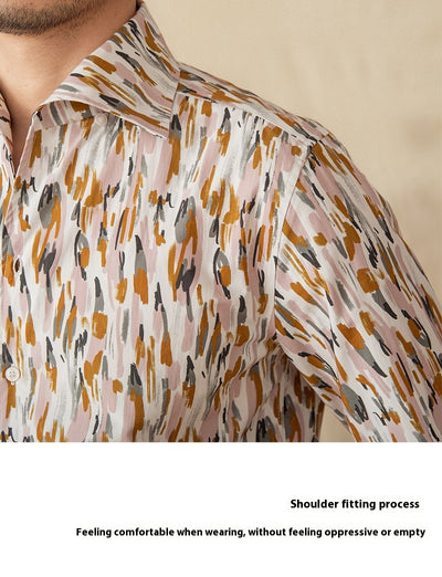 Cardigan de Algodón con Estampado Floral para Hombre - Image 10