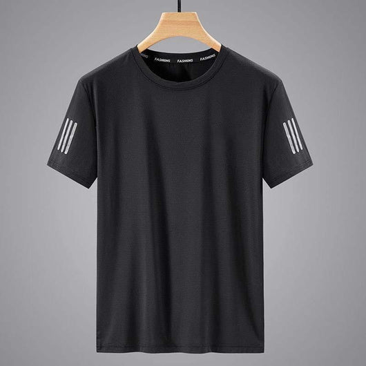 Playera Deportiva Hombre Cuello Redondo Colores Sólidos - Comodidad y Estilo - Image 6