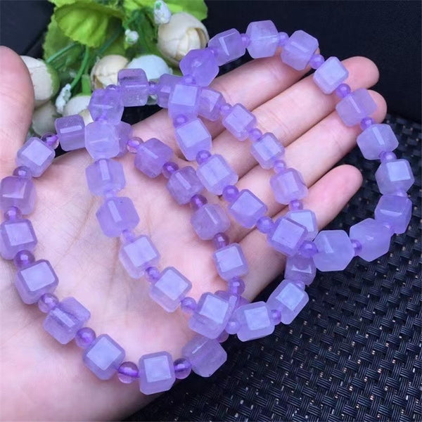 Pulsera de Ágata con Sal Marina Natural - Joyería Cristal Energético