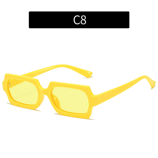 Gafas de Sol Marco Pequeño Estilo Trendy Europeo Americano