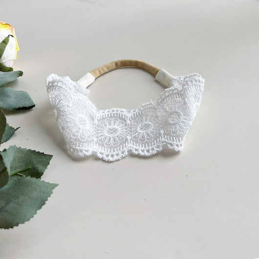 Diadema Elástica de Encaje para Niñas - Image 13