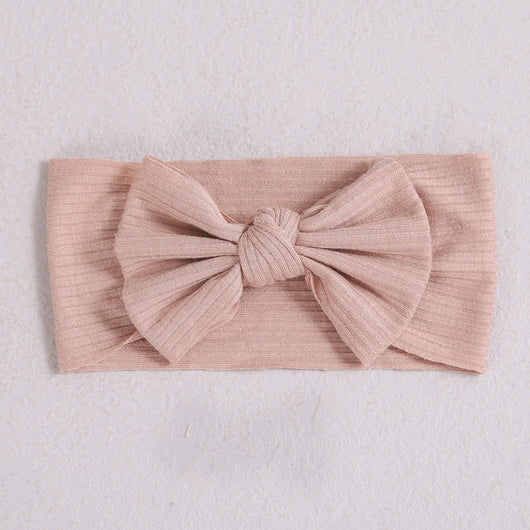 Diadema Elástica Ancha con Moño para Bebé y Niña - Image 20