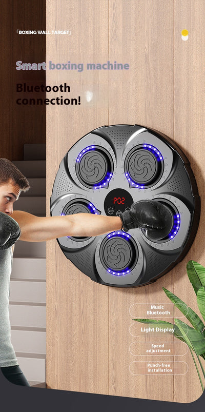 Máquina de Boxeo Inteligente con Sensor Musical para Entrenamiento en Casa - Image 23