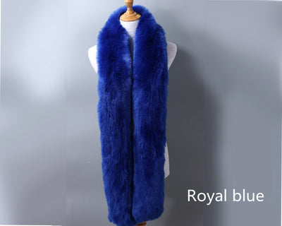 Bufanda de Piel Sintética de Zorro para Invierno - Elegancia y Calidez - Image 18
