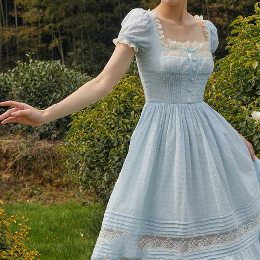 Vestidos Vintage Franceses Casuales para Mujer - Image 12