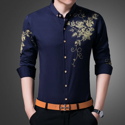 Camisa Estampado Flores para Hombre - Image 5