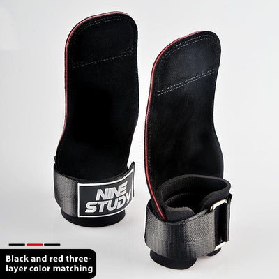 Guantes de Fitness con Soporte de Palma - Cuero Grueso de 3 Capas para Hombre y Mujer - Image 6
