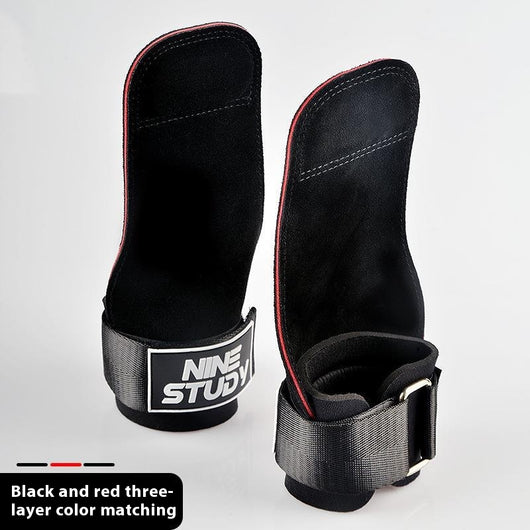 Guantes de Fitness con Soporte de Palma - Cuero Grueso de 3 Capas para Hombre y Mujer - Image 6