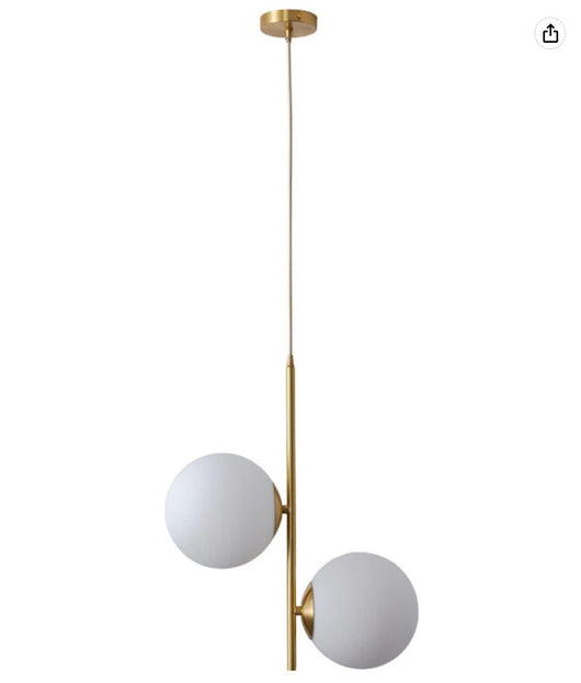 Lámpara de Techo Doble LED Minimalista para Dormitorio - Image 5