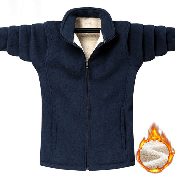 Chaqueta de Hombre en Lana y Vellón Grueso Premium