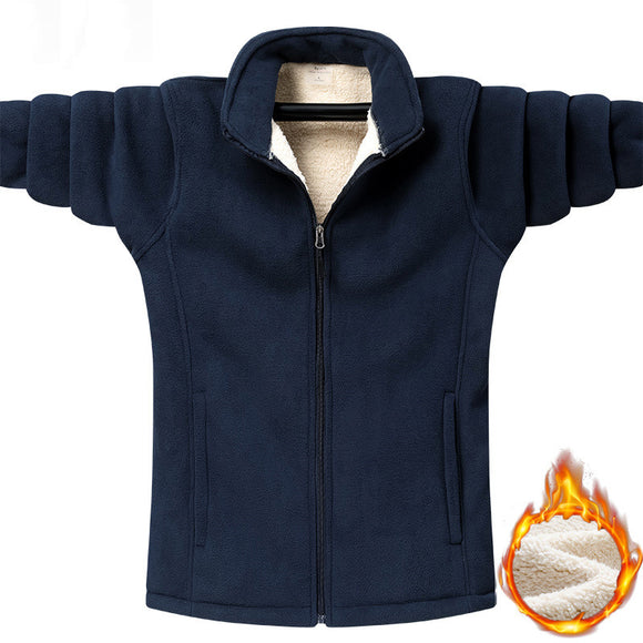 Chaqueta de Hombre en Lana y Vellón Grueso Premium
