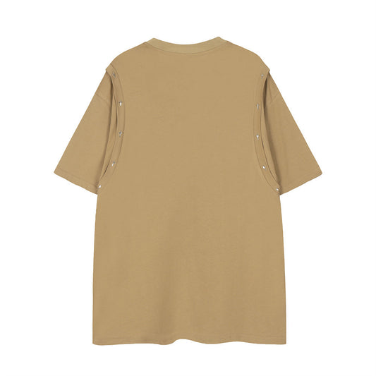 Camiseta Holgada con Bordado de Letras - Image 2