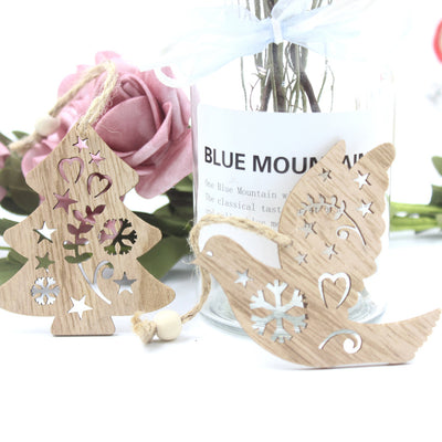 Dije de Madera Calado con Pájaros del Amor - Image 13