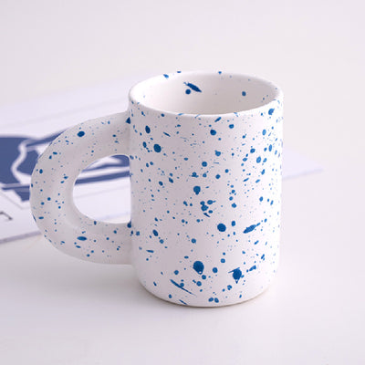Taza de Cerámica Nórdica Estilo INS con Asa Generosa - Image 5