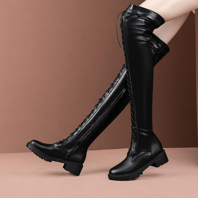 Botas Hasta la Rodilla para Mujer - Estilo y Comodidad - Image 11
