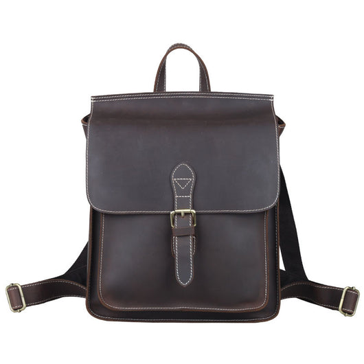 Mochila de Cuero Estilo British College - Image 6