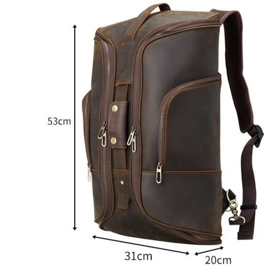 Mochila de Cuero Premium para Hombre - Estilo Ejecutivo - Image 6