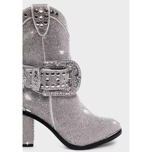 Botas de Tacón Grueso Estilo Pasarela para Mujer - Image 4