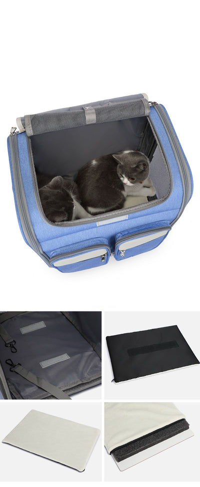 Carrito Transportín para Mascotas - Bolsa Plegable de Gran Capacidad - Image 9