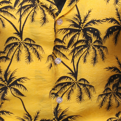 Camisa Suelta con Solapa Estampada para Hombre - Image 9