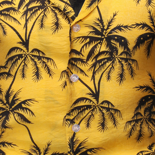 Camisa Suelta con Solapa Estampada para Hombre - Image 9