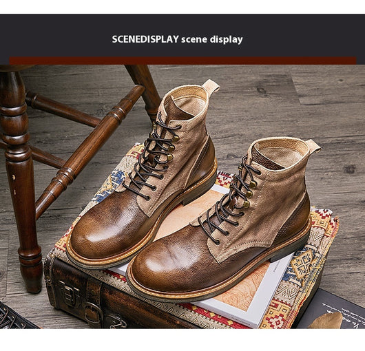 Botas Martin Retro Gruesas para Primavera y Otoño - Image 17