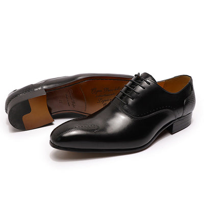 Zapatos de Cuero Ejecutivos con Cordones para Oficina y Eventos Formales - Image 3