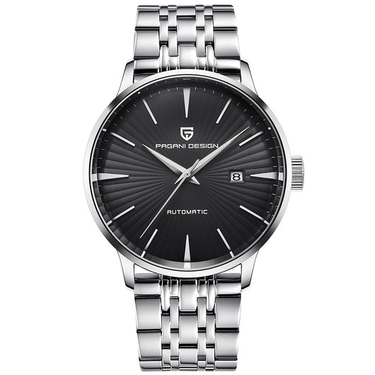 Reloj Mecánico para Hombre Resistente al Agua con Correa de Acero - Image 8