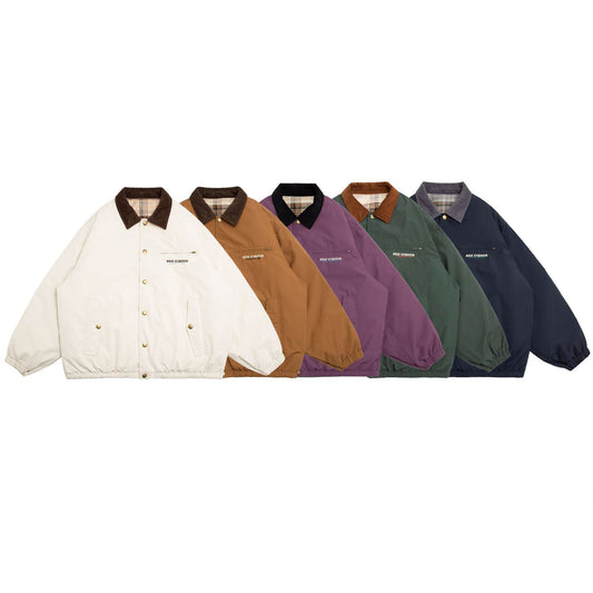 Chaqueta Acolchada de Plumón para Parejas - Corta Outdoor Unisex