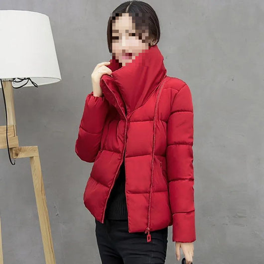 Chaqueta Corta Acolchada para Mujer Otoño e Invierno - Image 14