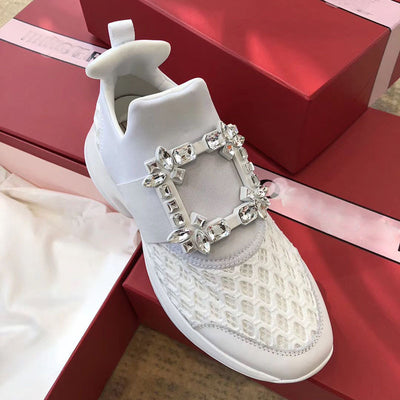 Zapatos Papá con Hebilla Cuadrada y Strass para Mujer - Image 12
