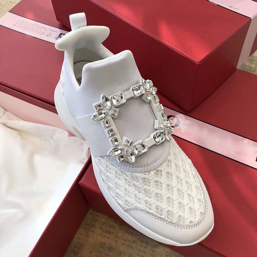 Zapatos Papá con Hebilla Cuadrada y Strass para Mujer - Image 12