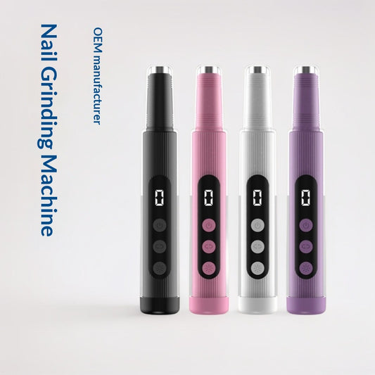 Limadora de Uñas Eléctrica 2 en 1 con Luz LED - Máquina de Manicura Recargable - Image 2