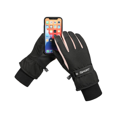 Guantes de Ciclismo Outdoor Térmicos Unisex con Pantalla Táctil y Forro Plus Velvet - Image 26
