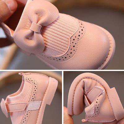Zapatos de Cuero para Niñas - Diseño Princesa con Suela Reforzada - Image 2