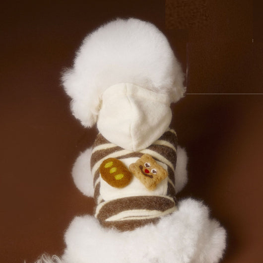 Suéter Acogedor de Galleta Felt para Mascotas - Otoño e Invierno - Image 2