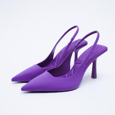 Sandalias Romanas Stiletto con Tira de Tobillo para Mujer - Image 5